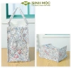 Túi canvas đa năng M3.051 Sinh Mộc – Túi tote họa tiết hoa ly, túi đi biển, du lịch, chỉ 140.000₫ 5