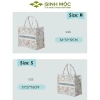 Túi canvas đa năng M3.051 Sinh Mộc – Túi tote họa tiết hoa ly, túi đi biển, du lịch, chỉ 140.000₫ 7