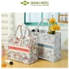 Túi canvas đa năng M3.051 Sinh Mộc – Túi tote họa tiết hoa ly, túi đi biển, du lịch, chỉ 140.000₫ 8