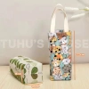 Túi canvas đựng bình giữ nhiệt, ly cốc nước tiện lợi đi học, đi làm - 38.000₫ 3
