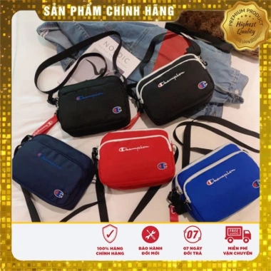 Túi chéo dạ dày nam nữ unisex canvas CHAMPION VER 2, đeo vai, đeo bụng, thời trang đi học, dạo phố Steven 439.500 VND