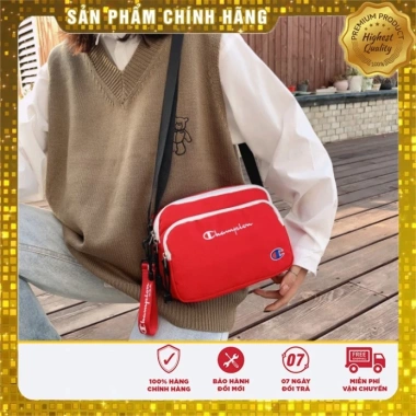 Túi chéo dạ dày nam nữ unisex canvas CHAMPION VER 2, đeo vai, đeo bụng, thời trang đi học, dạo phố Steven 439.500 VND