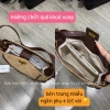 Túi chi ô da lộn phối da công sở – 2 dây đeo kẹp nách, siêu xinh, giảm giá 305k 6