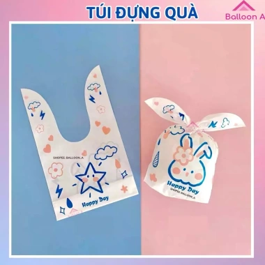 Túi Chia Quà BalloonA - Đựng Bánh Kẹo Sinh Nhật, Cookie, Quà Trung Thu - 8.000₫