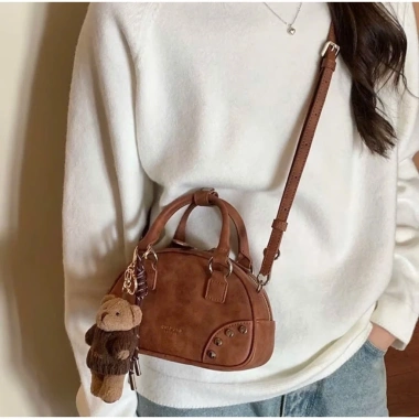 Túi Chio 2nd Dáng Bầu Đeo Chéo Da PU Mềm – Phong Cách Hàn Quốc, Giá chỉ 89.900 VND 3