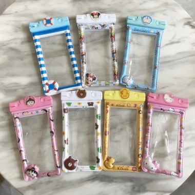 Túi chống nước 3D cute cho điện thoại, phao nổi có dây bảo vệ tuyệt đối, giá 14.000₫ 2 Túi chống nước 3D cute cho điện thoại, phao nổi có dây bảo vệ tuyệt đối, giá 14.000₫ 2