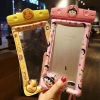 Túi chống nước 3D cute cho điện thoại, phao nổi có dây bảo vệ tuyệt đối, giá 14.000₫ 4