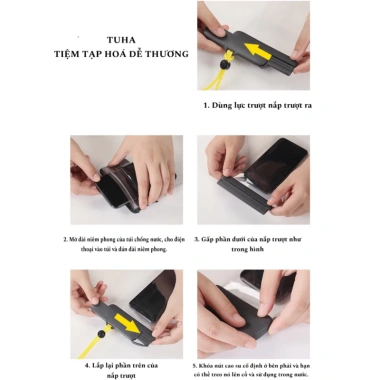 Túi chống nước cho điện thoại 7.2 inch - Waterproof Bag giá 59.000, bảo vệ hoàn hảo 6 Túi chống nước cho điện thoại 7.2 inch - Waterproof Bag giá 59.000, bảo vệ hoàn hảo 6