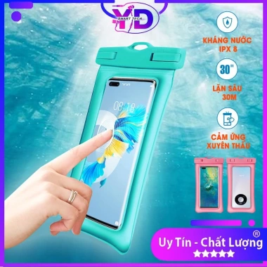 Túi chống nước điện thoại có phao - Du lịch, bơi lội, chỉ 40.000₫