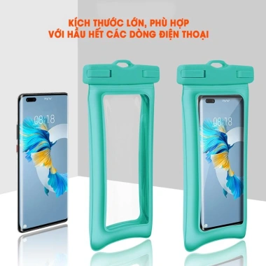 Túi chống nước điện thoại có phao - Du lịch, bơi lội, chỉ 40.000₫