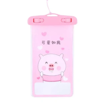 Túi chống nước điện thoại hoạt hình dễ thương - Bảo vệ tuyệt đối, Giá chỉ 10.466 VND, Giảm ngay