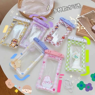 Túi chống nước điện thoại viền phao và dây đeo - Bền, tắm biển, đi bơi, giảm giá 20k 5