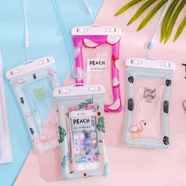 Túi chống nước điện thoại viền phao và dây đeo - Bền, tắm biển, đi bơi, giảm giá 20k 9