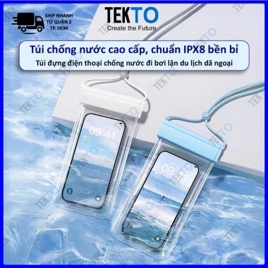 Túi chống nước IPX8 bền bỉ đựng điện thoại - Giá chỉ 47.999₫, bảo vệ 100%