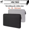 Túi Chống Sốc 1 Ngăn Laptop Chính Hãng – Bảo Vệ MacBook Air/Pro, 13-15.6 inch, Giá 109k 5