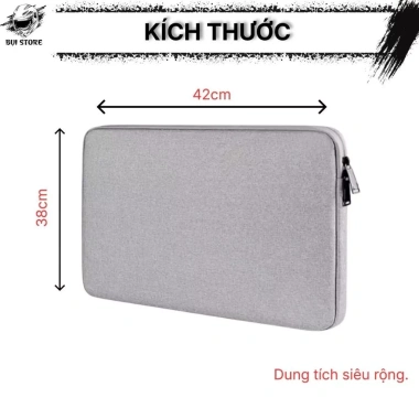 Túi Chống Sốc 1 Ngăn Laptop Chính Hãng – Bảo Vệ MacBook Air/Pro, 13-15.6 inch, Giá 109k