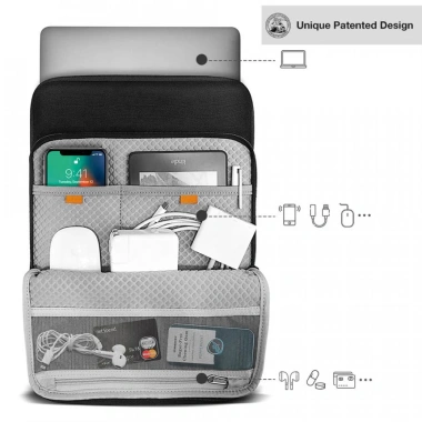 Túi chống sốc 13 inch Tomtoc 360 Protective Sleeve cho MacBook, Dell XPS, Surface Pro - Giá ưu đãi 1.250.000₫
