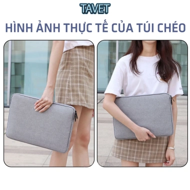 Túi Chống Sốc Cao Cấp Tavet Đựng Laptop MacBook Air M1 M2 13-15.6 inch Vải Da PU 78.999 VND 6 Túi Chống Sốc Cao Cấp Tavet Đựng Laptop MacBook Air M1 M2 13-15.6 inch Vải Da PU 78.999 VND 6