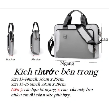 Túi chống sốc da PU cho Laptop & Macbook - Bảo vệ tối đa, Giá giảm 288k 5 Túi chống sốc da PU cho Laptop & Macbook - Bảo vệ tối đa, Giá giảm 288k 5