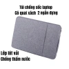 Túi chống sốc đựng laptop MacBook 2 ngăn quai màu xám, chống nước 13‑15.6 inch, nam nữ - Giá 43.000 9