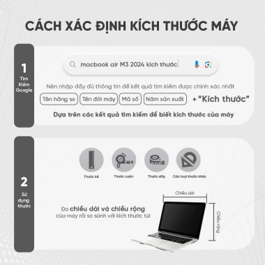 Túi chống sốc GUBAG CS07 đa năng, nhiều ngăn, quai xách thời trang - bảo vệ laptop, 299.000₫ 4