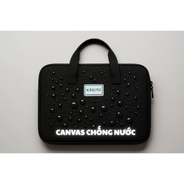 Túi chống sốc iPad KASUTO Brand Border Bag Canvas chống nước, đựng tablet - 165.000₫