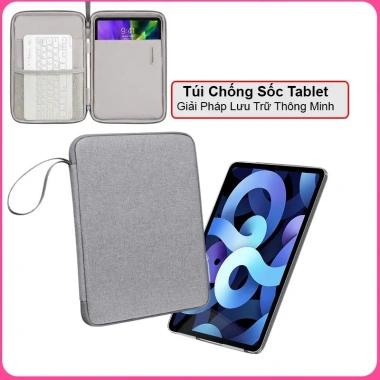 Túi Chống Sốc iPad & Máy Tính Bảng – Ngăn Bàn Phím, Chuột, Bút Cảm Ứng 85.000 VNĐ