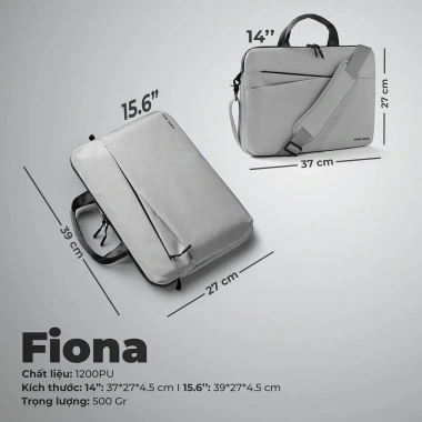 Túi Chống Sốc Laptop 14-15.6 inch KINGBAG LUNA Cao Cấp - BH Dài Hạn, Giá 519k
