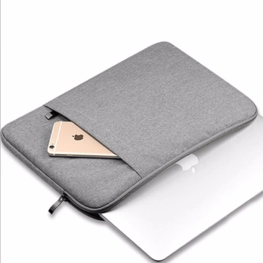 Túi chống sốc laptop cao cấp 11 inch màu ghi xám Bảo vệ mạnh, giá 130.000₫
