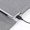 Túi chống sốc laptop cao cấp 2 ngăn 12-15.6 inch, chống nước, sọc vàng - 169k 6