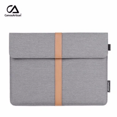 Túi chống sốc laptop cao cấp 2 ngăn 12-15.6 inch, chống nước, sọc vàng - 169k