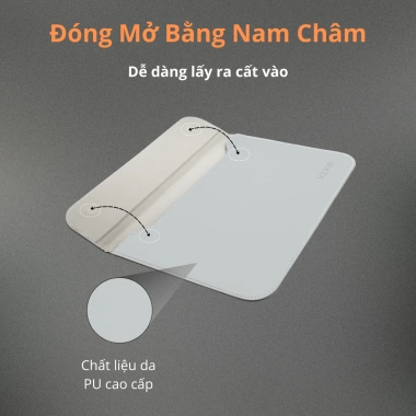 Túi Chống Sốc Laptop iCore ILB14G Siêu Mỏng, Nhẹ, Chống Nước, Góc Audio - 229.000₫