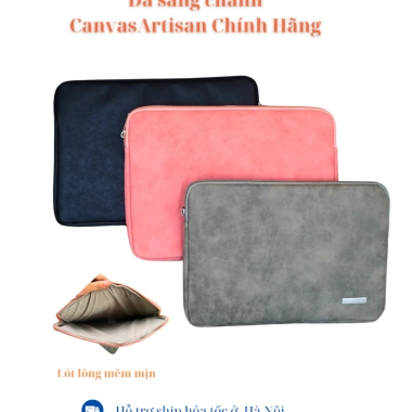 Túi Chống Sốc Laptop Mac Da Sang Chảnh CanvasArtisan Chính Hãng - Giảm Giá 219k