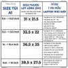 Túi Chống Sốc Laptop & MacBook 13-14-15.6 inch - Chống Nước, 2 Ngăn, Giá 190.188 VND 2