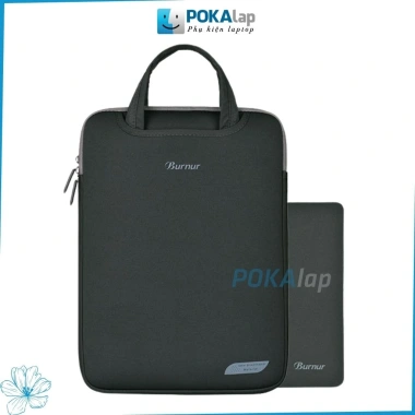 Túi Chống Sốc Laptop MacBook Bunner POKA 40 SBR Cao Cấp, Chống Nước 13-15 Inch + Lót Chuột