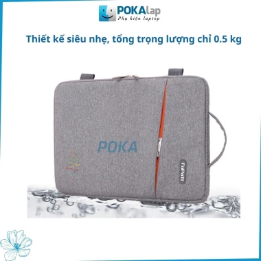 Túi chống sốc laptop MacBook POKA4 Oxford, chống thấm nước - POKALAP 105k 10 Túi chống sốc laptop MacBook POKA4 Oxford, chống thấm nước - POKALAP 105k 10