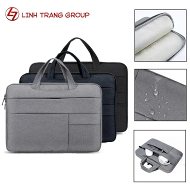 Túi chống sốc laptop Oz15 có quai xách, 6 ngăn phụ - Giá chỉ 168.000₫