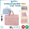Túi chống sốc laptop POKA13 vải Oxford chống thấm nước 13-15.6 inch Unisex