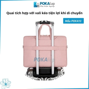 Túi chống sốc laptop POKA13 vải Oxford chống thấm nước 13-15.6 inch Unisex 5 Túi chống sốc laptop POKA13 vải Oxford chống thấm nước 13-15.6 inch Unisex 5
