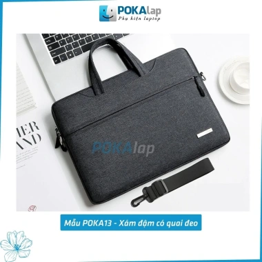 Túi chống sốc laptop POKA13 vải Oxford chống thấm nước 13-15.6 inch Unisex 9 Túi chống sốc laptop POKA13 vải Oxford chống thấm nước 13-15.6 inch Unisex 9