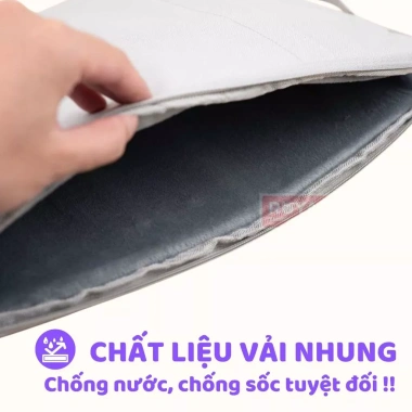 Túi Chống Sốc Laptop Royal 1 Quai Kéo Dày Dặn Đa Kích Thước, Giá 65.000₫