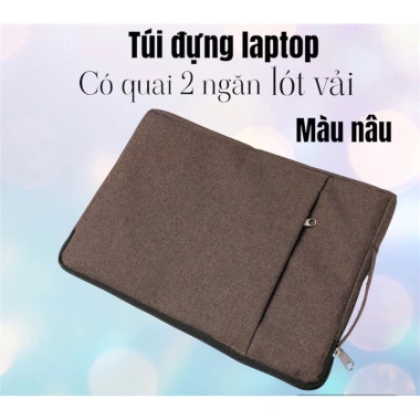 Túi chống sốc laptop thời trang 13‑15.6 inch nam nữ, bảo vệ va đập, giá 35.000