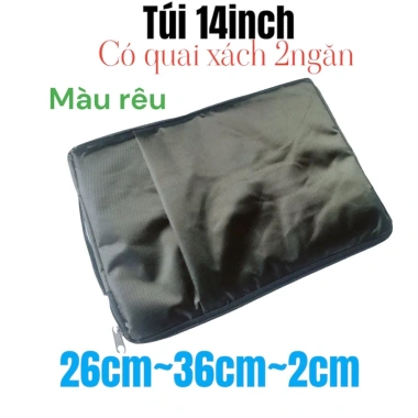 Túi chống sốc laptop thời trang 13‑15.6 inch nam nữ, bảo vệ va đập, giá 35.000