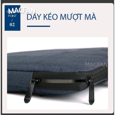 Túi chống sốc MacBook cao cấp 4 ngăn cho 13-16 inch - Giá chỉ 199.000 VNĐ