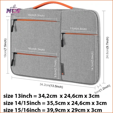 Túi chống sốc MacBook HW Phụ kiện, chống nước, chống sock laptop 95.000₫
