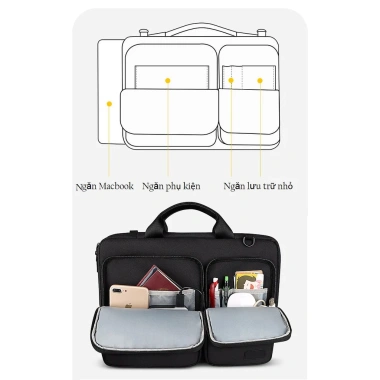 Túi chống sốc Macbook & Laptop ST11 - Bảo vệ an toàn, đệm dày, giá ưu đãi 240.000₫