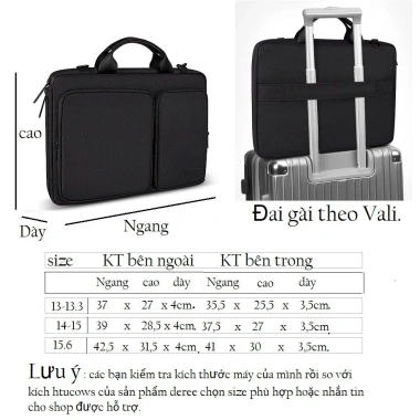 Túi chống sốc Macbook & Laptop ST11 - Bảo vệ an toàn, đệm dày, giá ưu đãi 240.000₫