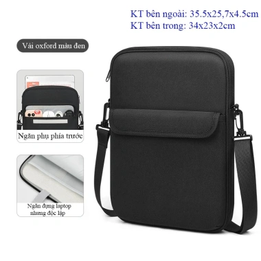 Túi chống sốc MacBook MTB da PU cao cấp - Giá chỉ 193.000đ, bảo vệ laptop 2 Túi chống sốc MacBook MTB da PU cao cấp - Giá chỉ 193.000đ, bảo vệ laptop 2