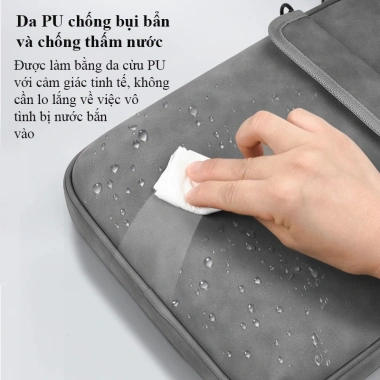 Túi chống sốc MacBook MTB da PU cao cấp - Giá chỉ 193.000đ, bảo vệ laptop 3 Túi chống sốc MacBook MTB da PU cao cấp - Giá chỉ 193.000đ, bảo vệ laptop 3