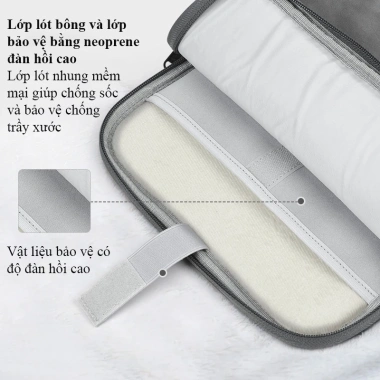 Túi chống sốc MacBook MTB da PU cao cấp - Giá chỉ 193.000đ, bảo vệ laptop